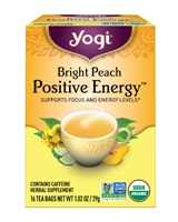 Yogi Tea Positive Energy Organic Bright Peach