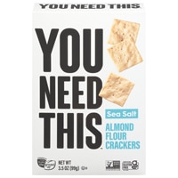 You Need This Almond Flour Crackers Non GMO Gluten Free Vegan Sea Salt