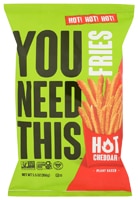 You Need This Fries Non GMO Gluten Free Vegan Hot Cheddar