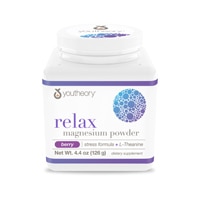 Youtheory Relax Magnesium Powder Stress Formula + L-Theanine Berry