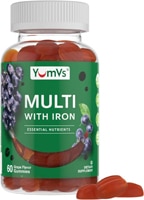 Yum V's Multivitamin with Iron Grape