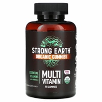 Yum V's Strong Earth Organic Multivitamin For Adults Berry