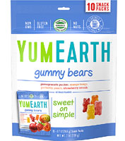 YumEarth Gummy Bears Non-GMO Favorite Fruits Assorted