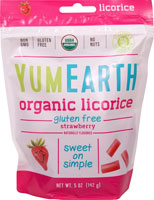 YumEarth Licorice Non-GMO Organic Strawberry