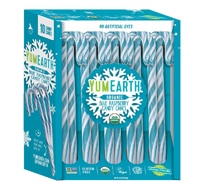 YumEarth Organic Candy Canes Blue Raspberry