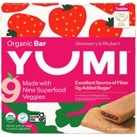 Yumi Organic Gluten Free Super Bar Strawberry