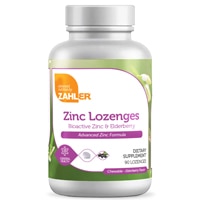 Zahler Zinc Lozenges Elderberry