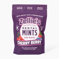 Zellie's Xylitol Dental Mints Sugar-Free Cherry Berry