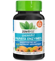 Zenwise Chewable Papaya Enzymes Berry