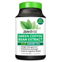 Zenwise Green Coffee Bean Extract Plus Green Tea