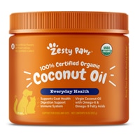 Zesty Paws Dog & Cat Organic Coconut Oil Everyday Health Supplement