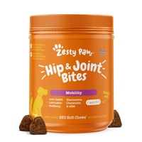 Zesty Paws Mobility Hip & Joint Glucosamine Supplement for Dogs Duck