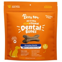 Zesty Paws Small Dog Dental Bones All-in-One FUNctional Chews