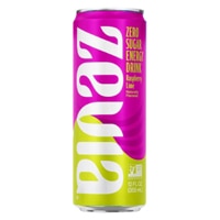 Zevia Non-GMO Zero Calorie Energy RTD Raspberry Lime