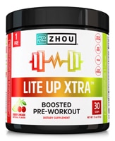 Zhou Lite Up Xtra - Boosted Pre-Workout Cherry Limeade