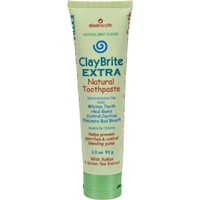 Zion Health ClayBrite Mineral Toothpaste Extra Fluoride Free Natural Mint