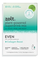 Zolt Plant-Powered Superdrink Mix - Even + Collagen Boost Lime Mint