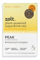 Zolt Plant-Powered Superdrink Mix - Peak + Mushroom Complex Clementine