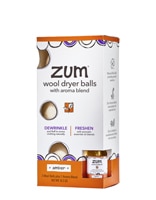 Zum Wool Dryer Balls with Aroma Blend Amber