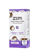 Zum Wool Dryer Balls with Aroma Blend Lavender