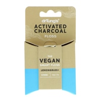 drTung's Vegan Activated Charcoal Floss Lemongrass