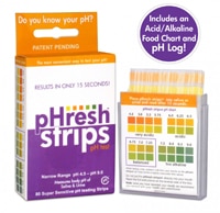 pHresh Products Strips pH Test