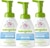 Babyganics Alcohol Free Foaming Hand Sanitizer 3-Pack Fragrance Free