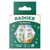 Badger Organic Lip Balm Variety 4 Pack Green