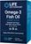 Life Extension Omega-3 Fish Oil Gummy Bites Tropical Fruit