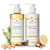 Tree to Tub Thickening Vegan Collagen & Biotin Shampoo and Conditioner Set of 2 Sicilian Lemon & Tea Tree