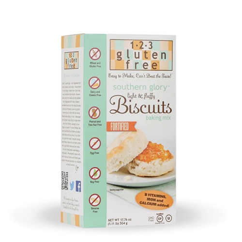 1-2-3 Gluten Free GF Light & Fluffy Biscuit Mix