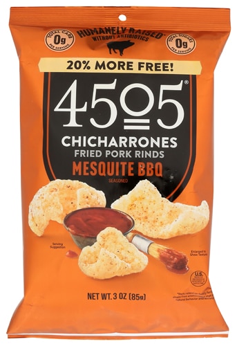 4505 Chicharrónes Fried Pork Rinds Smokehouse BBQ