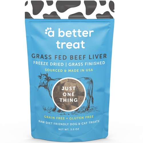 A Better Treat Dog & Cat Treats Freeze Dried Beef Liver