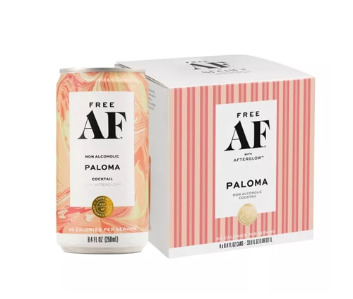 AF Drinks Free AF Non-Alcoholic Cocktail Paloma