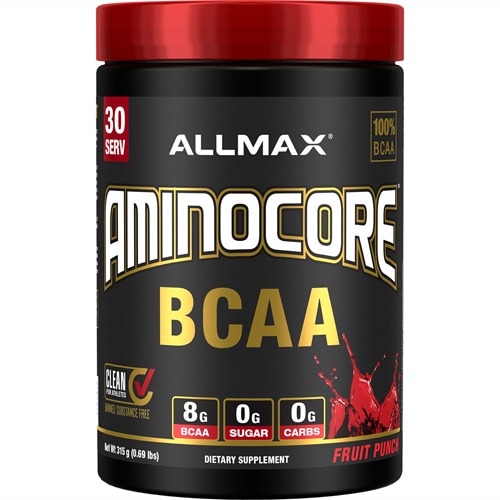 ALLMAX Nutrition Aminocore BCAA Fruit Punch
