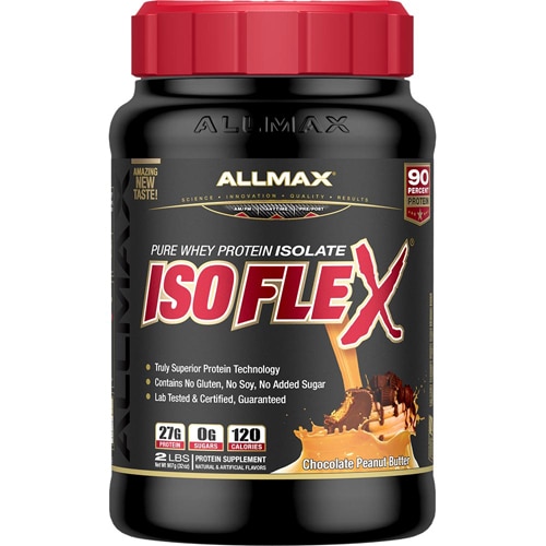 ALLMAX Nutrition IsoFlex Pure Whey Protein Isolate Chocolate Peanut Butter