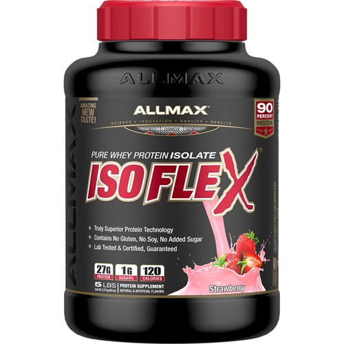 ALLMAX Nutrition IsoFlex Pure Whey Protein Isolate Strawberry