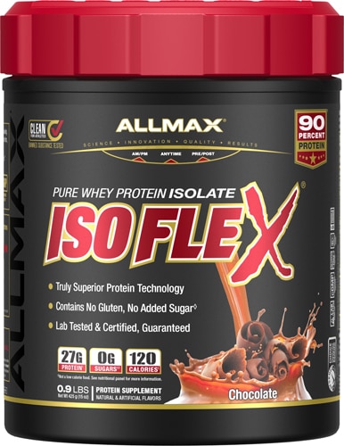 ALLMAX Nutrition Isoflex Whey Protein Isolate Chocolate