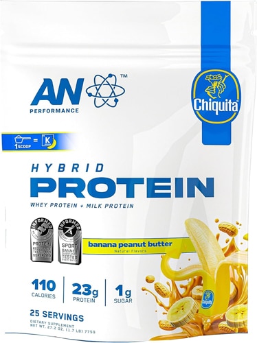 AN Supps Hybrid Protein - Chiquita - Informed Sport Certified Banana Peanut Butter
