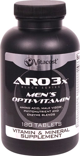 ARO-Vitacost 3X Black Series Men's Opti-Vitamin