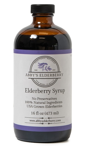 Abbys Elderberry Elderberry Syrup with Honey