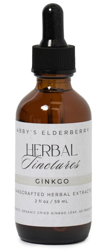 Abbys Elderberry Tincture Ginkgo