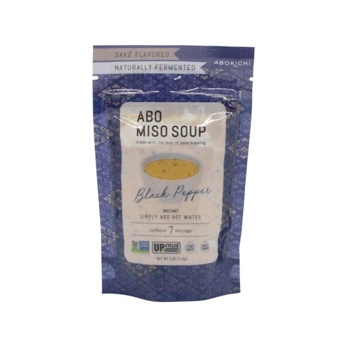 Abokichi Miso Soup Non-GMO Black Pepper