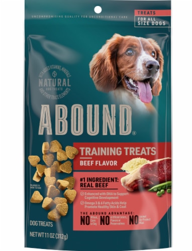 Abound Dog Training Soft Treats Beef