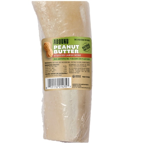 Abound Large Peanut Butter Stuffed Bone