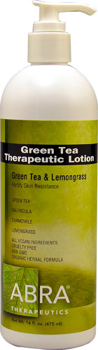 Abra Therapeutics Green Tea Therapeutic Lotion Green Tea & Lemongrass