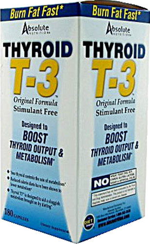 Absolute Nutrition Thyroid T-3