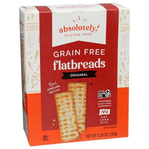 Absolutely Gluten Free Grain Free Flatbreads Original