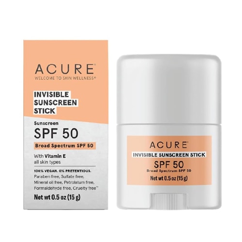 Acure Invisible Sunscreen Stick SPF 50