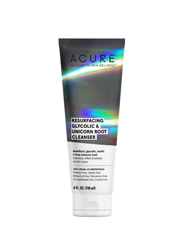 Acure Resurfacing Glycolic + Unicorn Root Cleanser